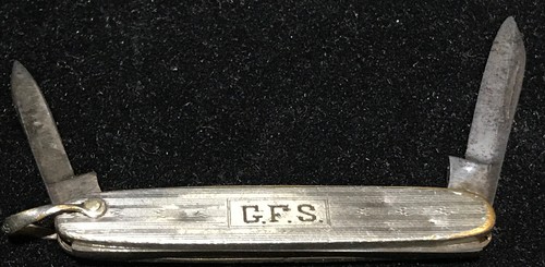 Vintage fob pen knife - fob, /