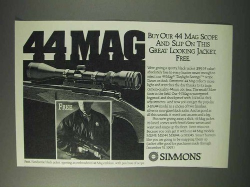 1993 simmons mag scope - simmons,