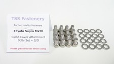 Toyota Supra MkIV - Sump Cover Attachment Bolts Set - Stainless Steel