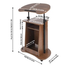 Mobile Standing Desk Sit to