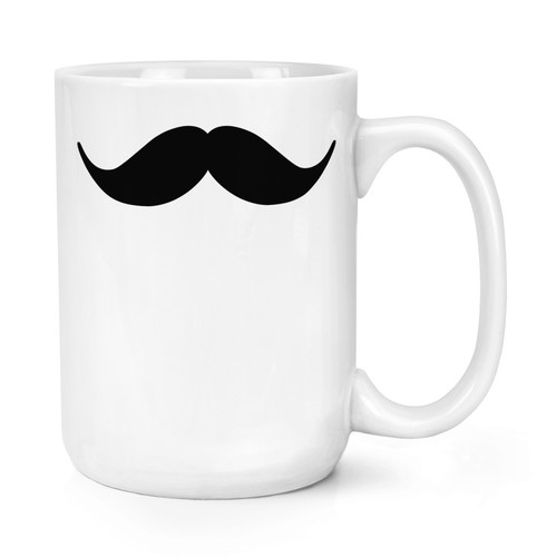Handlebar moustache 15oz large - handlebar,