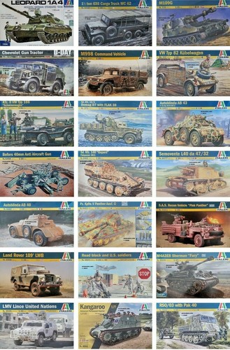Italeri military vehicle - italeri,