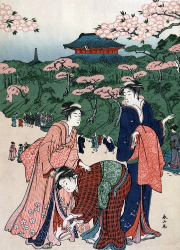 Japanese vintage art - vintage, retro