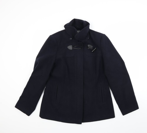 Wallis womens blue overcoat - wallis,