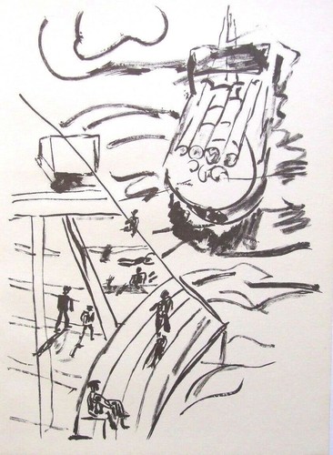 Fernand leger mounted vintage - fernand,
