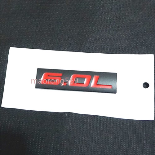 Red black matte - red, 6.0l