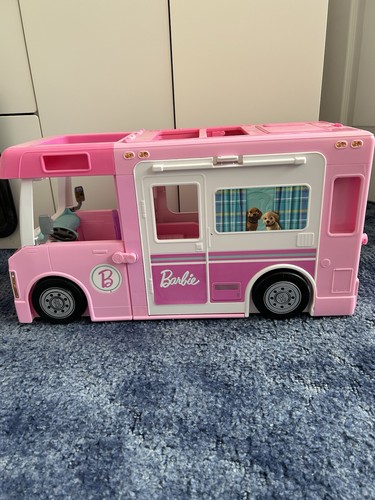 Barbie campervan with - barbie,