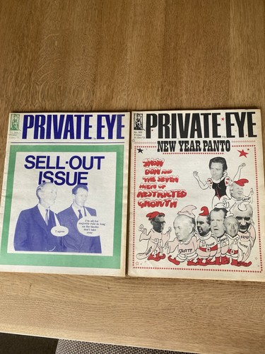 Private eye magazines - private, 1971