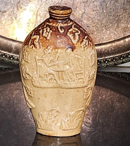 Rare regency salt - regency, glazed