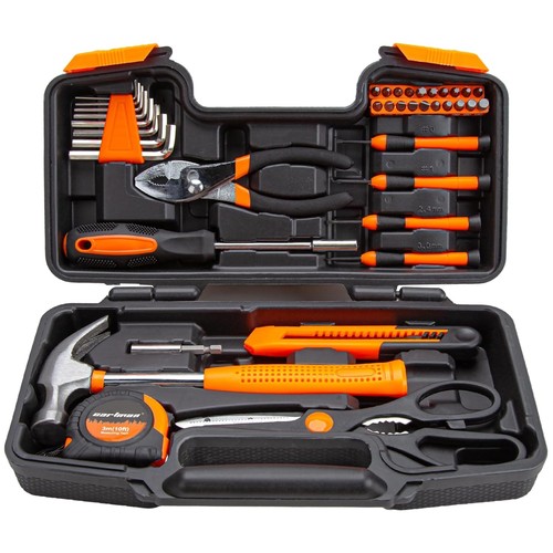 Piece tool set orange - in,