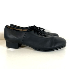 Bloch Black Leather Jazz Tap
