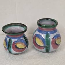 2x Vintage Tintagel Pottery