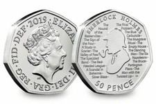 2019 SHERLOCK HOLMES 50P -
