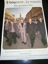 BOYZONE PROMOTIONAL ALBUM POSTER - ...BY REQUEST