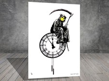 Banksy Grin Reaper  Graffiti