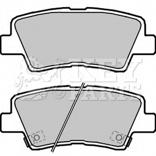 Brake pads set for - brake,