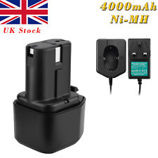 7.2V 4000mAh Ni-MH Nail Gun Battery/Charger For Hitachi 325292 EB7 EB712S NR90GC