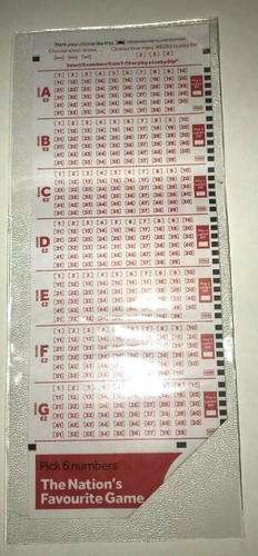 Qty lottery ticket - qty,