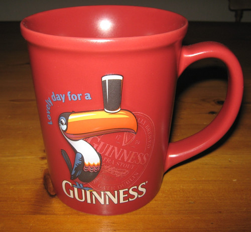 Guinness toucan mug bar pub - guinness,
