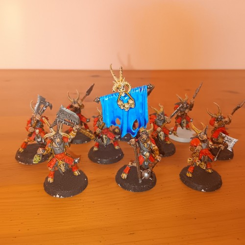 X10 beastmen bestigor herd - x10,