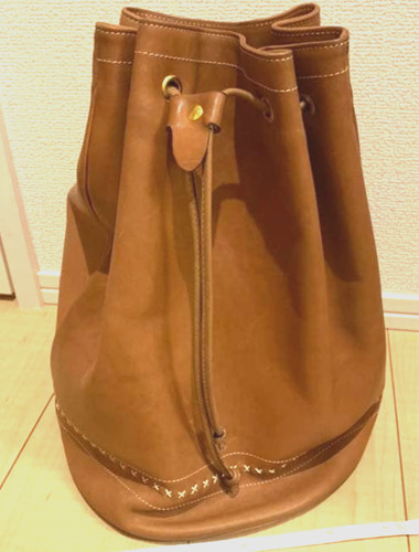 Campomaggi leather bucket - campomaggi,
