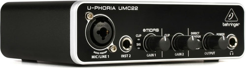 Behringer umc22 audiophile - behringer,