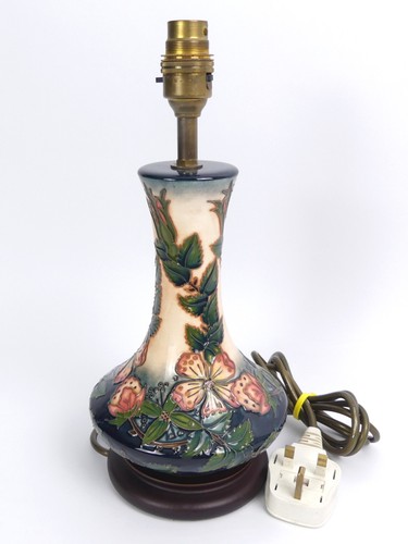 Moorcroft art pottery table - art,
