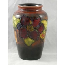 Moorcroft Flambe Clematis