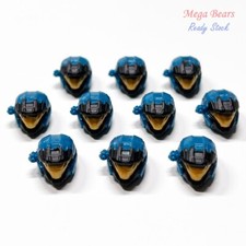 Mega Bloks Construx Halo Helmet of Spartan Air Assault Lot of 10 Pcs *New*