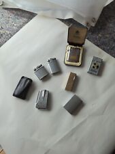 Collection Of 7 Vintage Lighters Ronson, Dora, Kingsway & Colobri