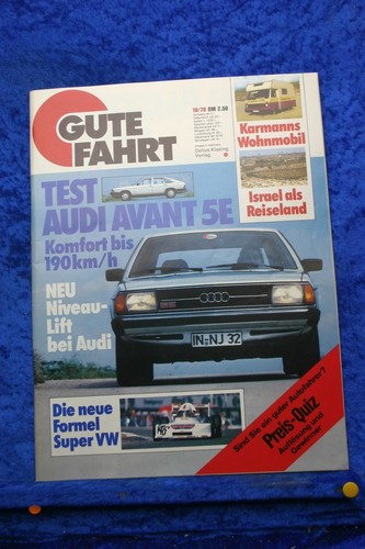 Good ride audi avant 5e - 10/78,