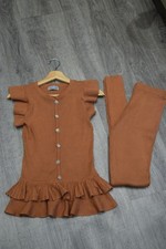 LAETITIA MEM KNITTED TOP AND LEGGING SET  SIZE UK 10 DIAMANTE                 R1