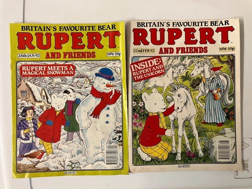 Rupert and friends magazine - friends,