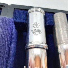 YAMAHA YFL-31 Flute Silver E mechanism Used with Hard Case