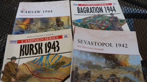 Osprey book job lot campaign - book,