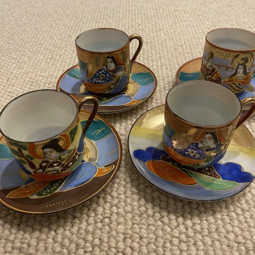 Vintage hand painted - hand,