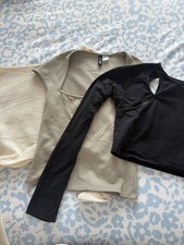 Woman’s Long Sleeve Top Bundle Motel Rocks H&M Shein Size Small