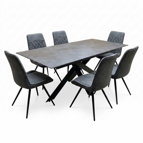 Furniture village warrior - village, grey