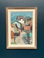Mid century swedish oil - century,