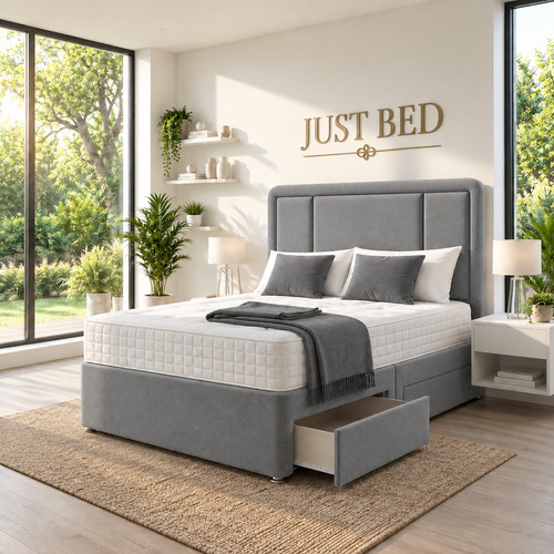 Plush divan bed - plush,