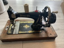 Harris 9H hand crank sewing machine (see photos) Untested