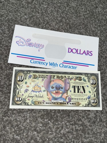 Disney dollar stitch - dollar, 50th