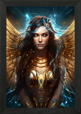 Beautiful Angel Poster Framed