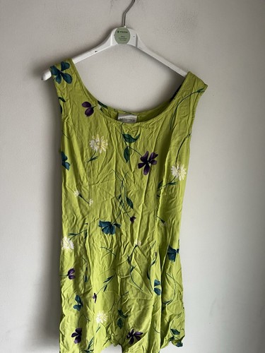Retro green floral - retro,