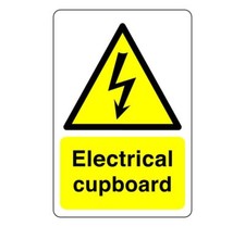 Electrical cupboard sign - ,