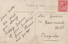 Postcard Genealogy Mrs Greevs