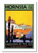 Hornsea Seaside Travel vintage