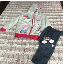 Peppa Pig 2 pc outfit Hoodie &
