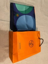 hermes silk scarf with bag