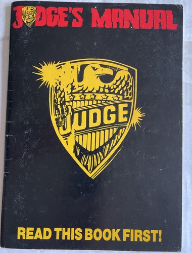 Judge dredd rpg judges - dredd,